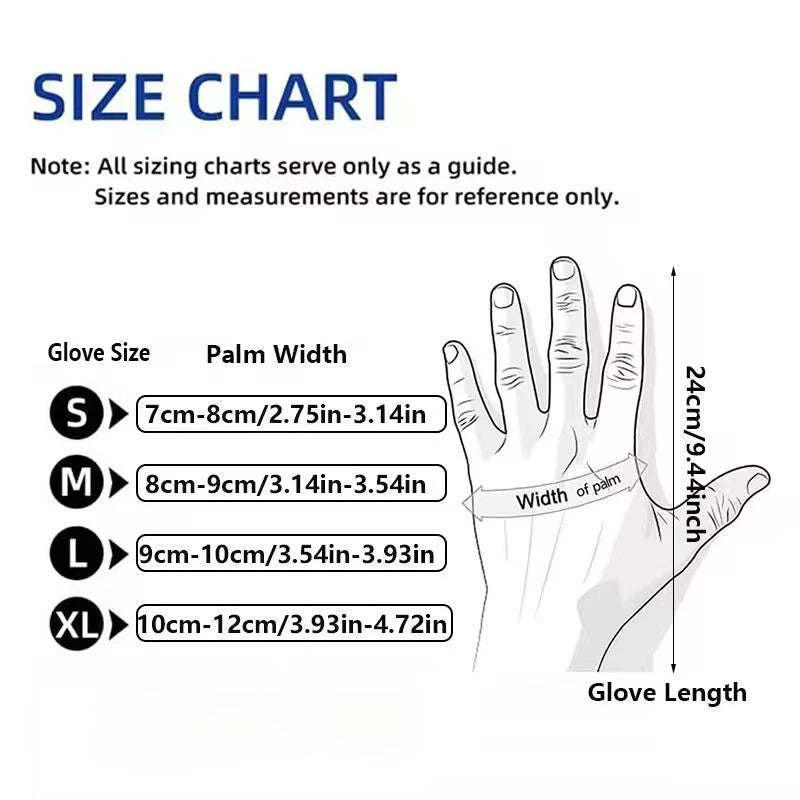 10/60/100PCS Disposable Black Nitrile Gloves Housework Nitrile Gloves Pet Hairdressing Dishwashing Tattoo Hair Washing Tool