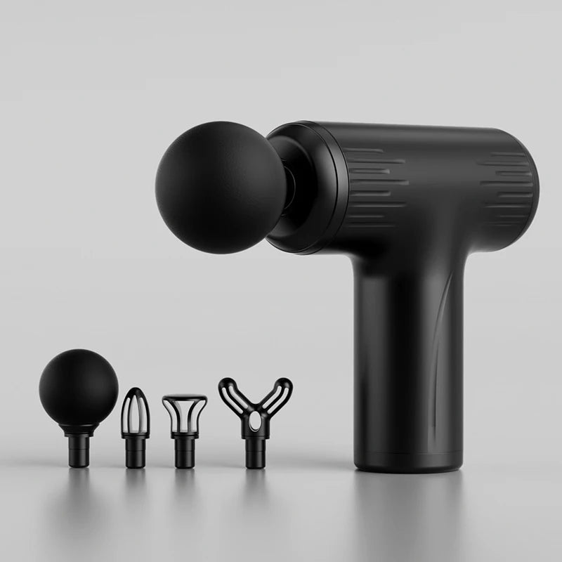 10 head fascia gun electric vibration massage gun for relaxing the body and massaging handheld impact massager