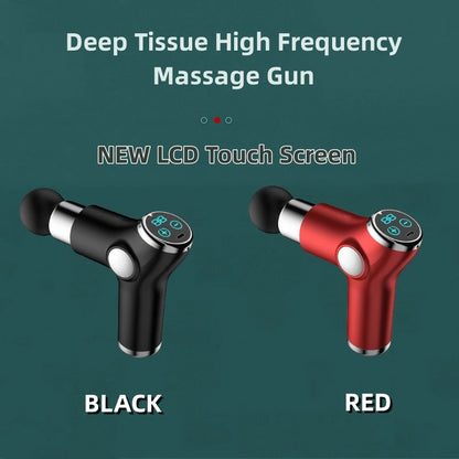Kh515 Mini Fascia Gun Lcd Portable Muscle Massage Meridian Health Care Sports Relaxation Muscle Gun Electric Fitness Massager