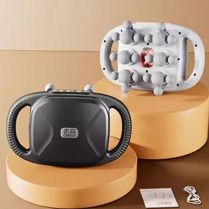 Cordless 22 Head Massage Gun High Frequency Vibration 9 Speed Levels Deep Relaxation for Back Neck Shoulder Legs