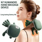 New shoulder and neck massager, neck massager, fully automatic charging finger press hand massager (without heating)