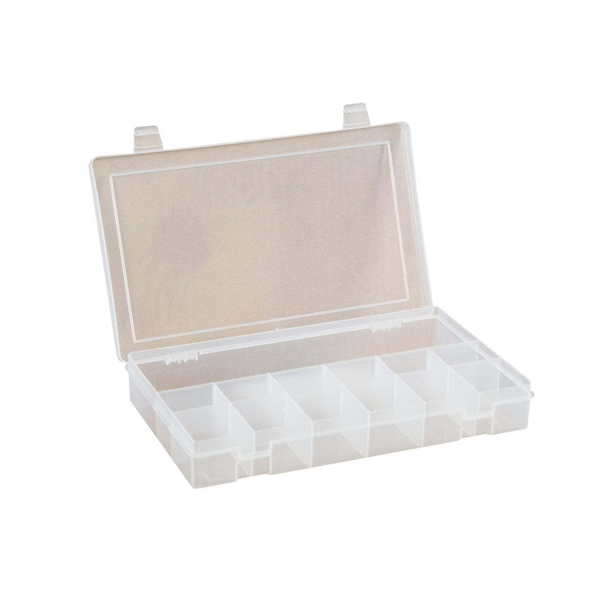 Small Plastic Compartment Box, 13 Openings