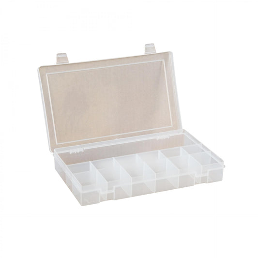 Small Plastic Compartment Box, 13 Openings