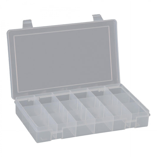 Small Plastic Compartment Box, 18 Openings