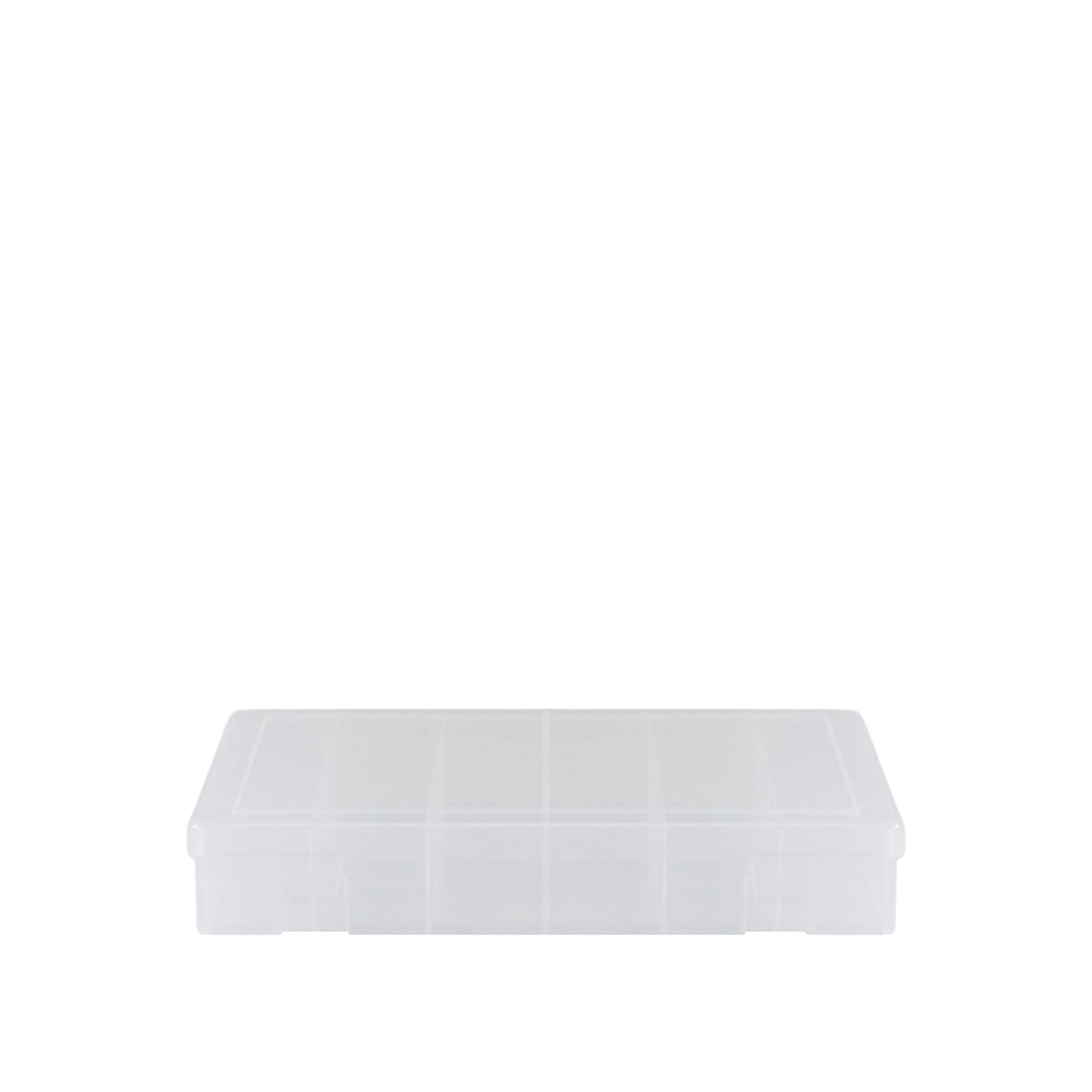 Small Plastic Compartment Box, 6 Openings