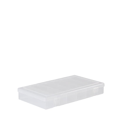 Small Plastic Compartment Box, 6 Openings