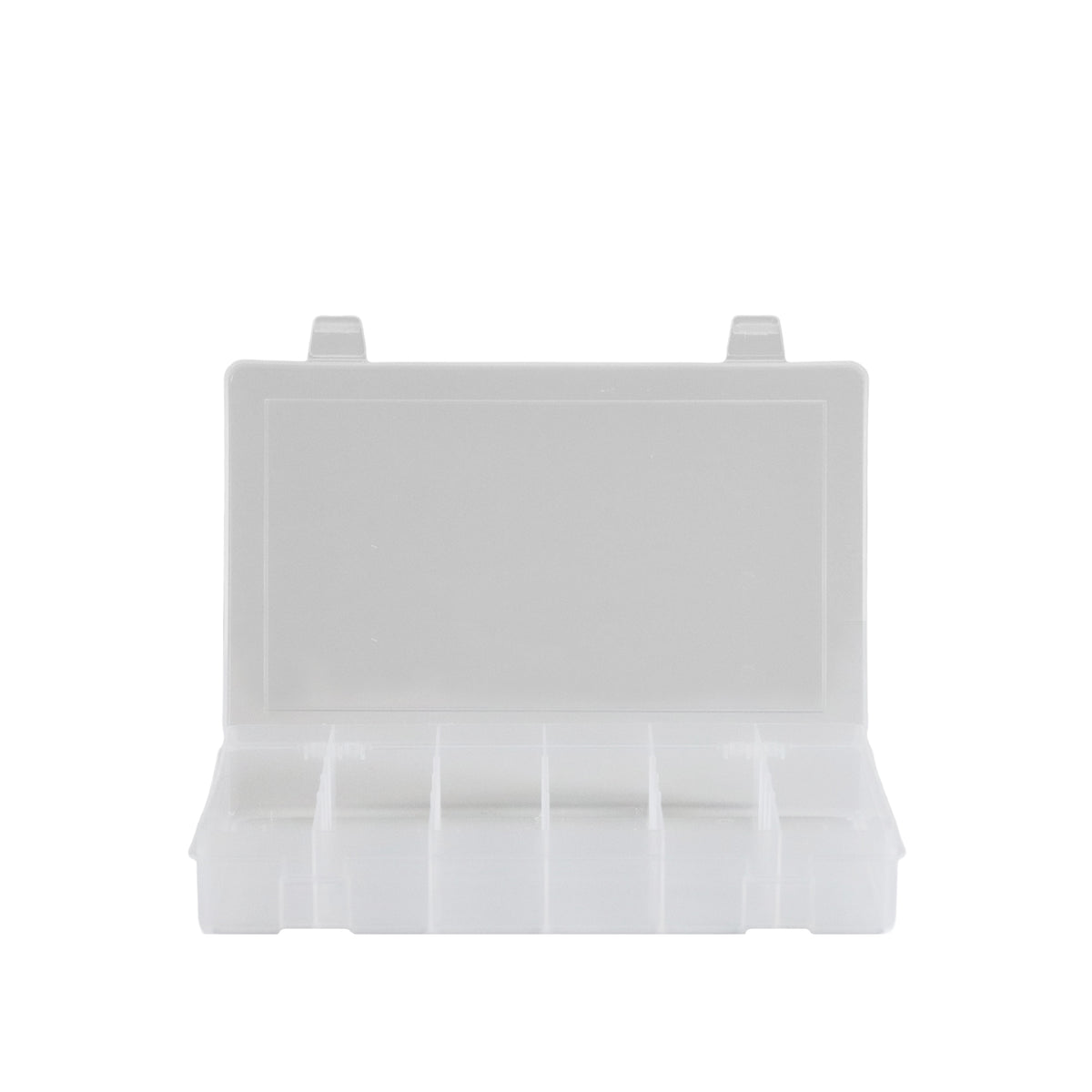 Small Plastic Compartment Box, 6 Openings