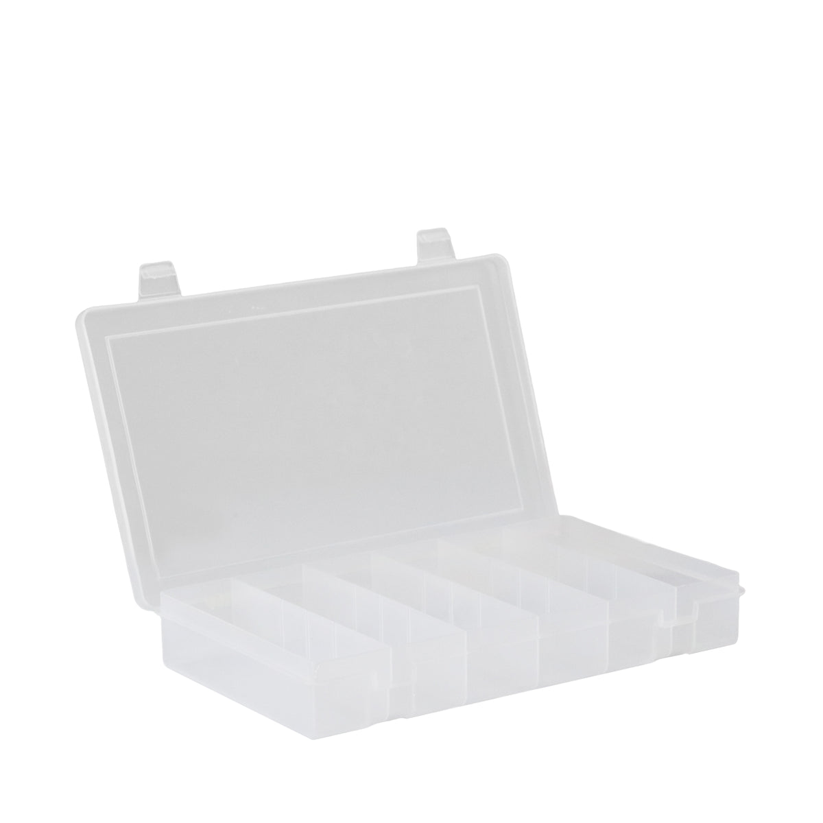Small Plastic Compartment Box, 6 Openings