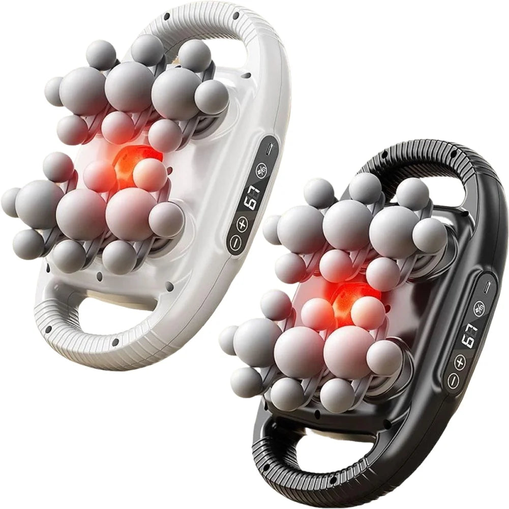 Cordless 22 Head Massage Gun High Frequency Vibration 9 Speed Levels Deep Relaxation for Back Neck Shoulder Legs