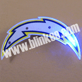 San Diego Chargers Officially Licensed Flashing Lapel Pin