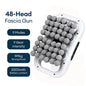 48/66-Head Fascia Gun High Frequency Vibration Body Fascia Massage Gun Back Waist Massager Tool Neck Shoulder Fascia Masajeador