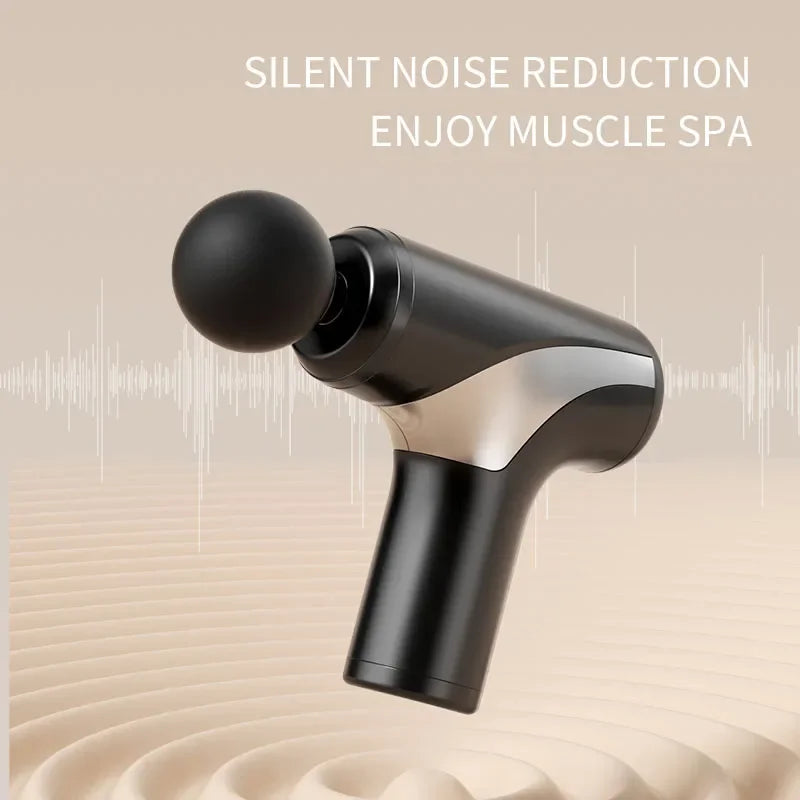 10 head fascia gun electric vibration massage gun for relaxing the body and massaging handheld impact massager