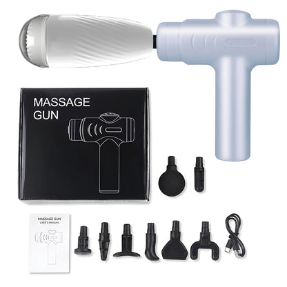 Fascia gun electric frequency conversion impact massage gun deep massage body neck hands legs male specific training relaxation