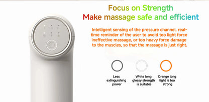 2025 XIAOMI Mijia Mini Fascia Gun 3 Portable Muscle Massage Gun 12kg Thrust Brushless Silent Motor 3 Massager Heads Relax Body