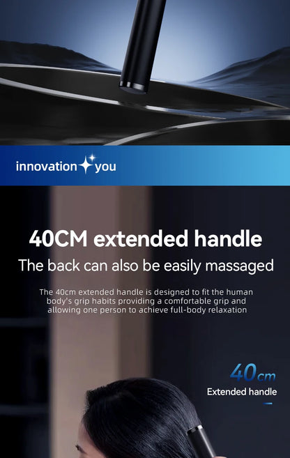 Multifunctional Intelligent Massage Gun Detachable Handheld Long-Handled Elbow Fascia Muscle Relaxation Massager for Home Use