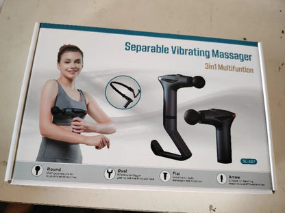 Hot Selling Multifunctional Muscle Relaxation Long-handle Massage Gun Remission Deep Tissue Percussion Body Electric Massage Gun