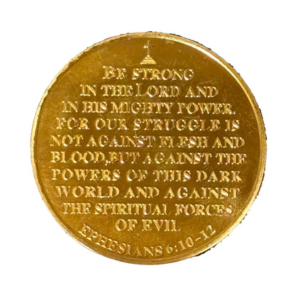 Sniper The Task Ahead of You Challenge Tribute Gold Plated Coin
