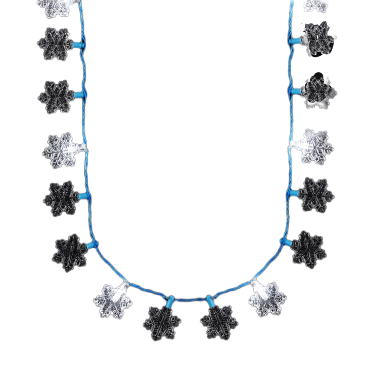 Snowflake String Lights Necklace