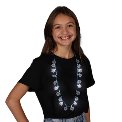 Snowflake String Lights Necklace