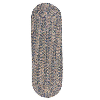 Denim Colonial Mills Tremont Runners Braided Rugs Made in the USA