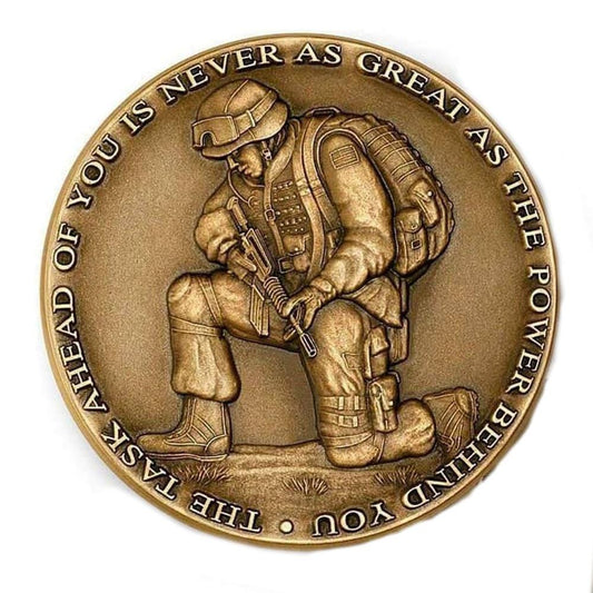 The Task Ahead of You Military Spiritual Sentinel Commemorative Coin