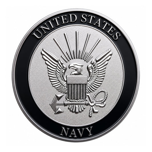 Navy Sailors Creed Challenge Commemorative United States Silver Plated Coin