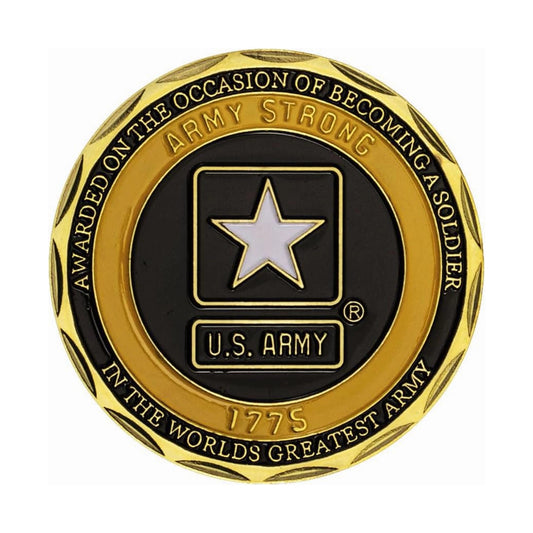 US Army Military Honor Medal Commemorative Gold Plated Coin