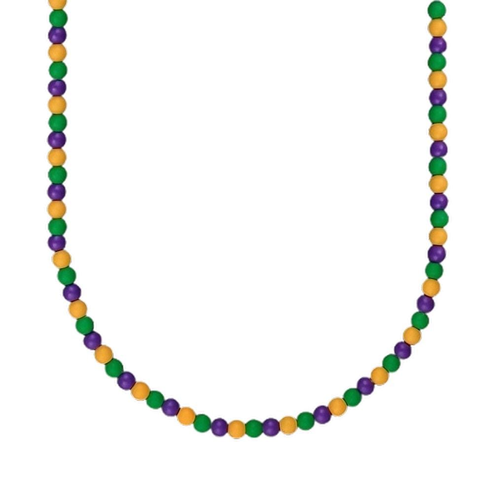 Unlit Mardi Gras Breakaway Beads Necklace