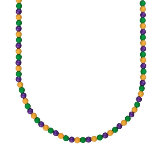 Unlit Mardi Gras Breakaway Beads Necklace