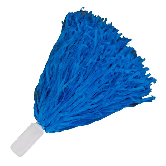 Non Light Up Short Handle Cheer Pom poms Blue