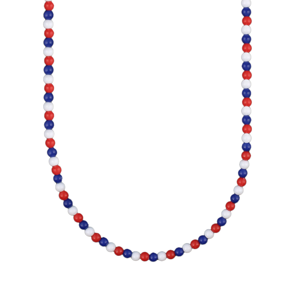 Unlit Patriotic Breakaway Beads Necklace