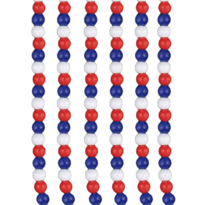 Unlit Patriotic Breakaway Beads Necklace