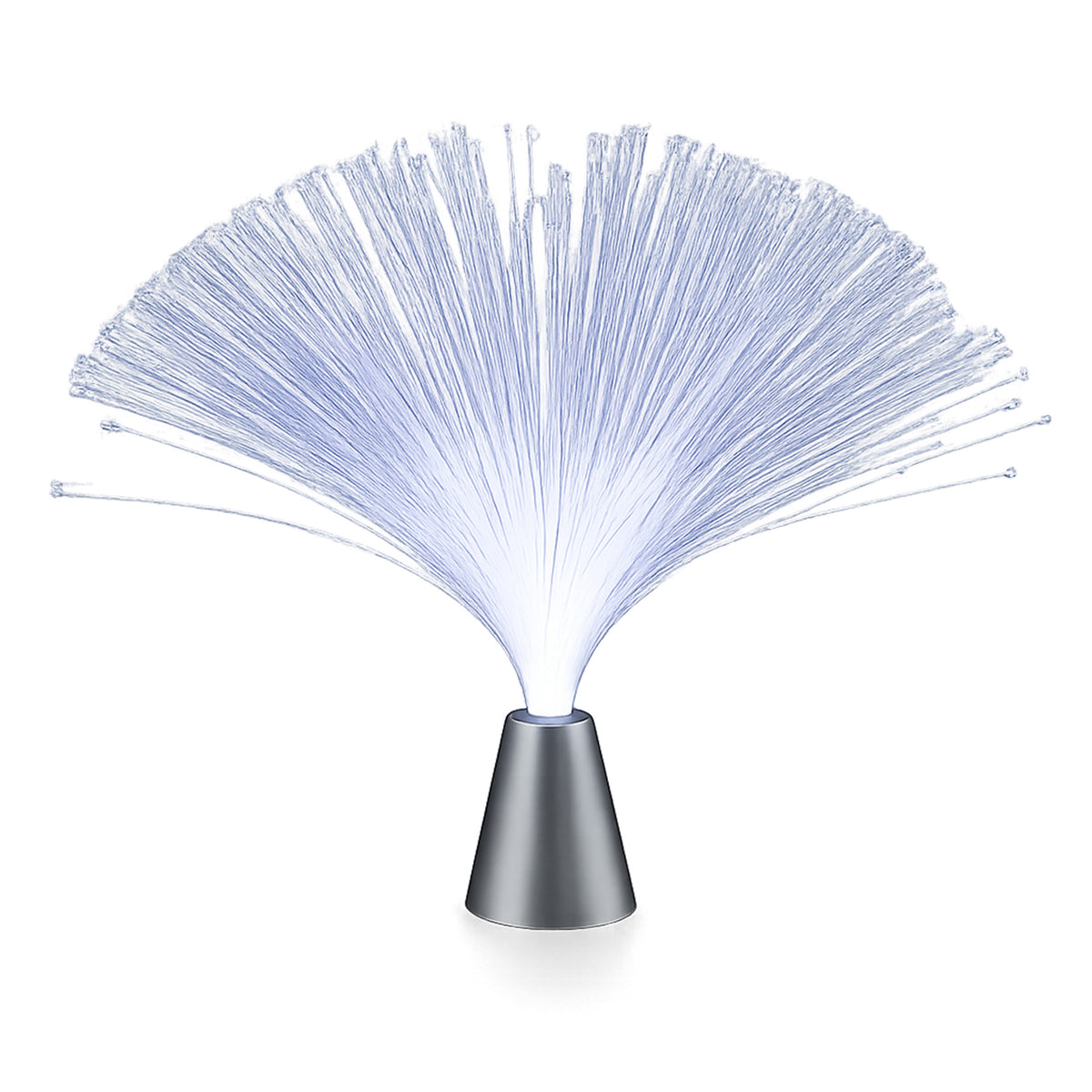 Pack of 6 Fiber Optic Centerpiece White