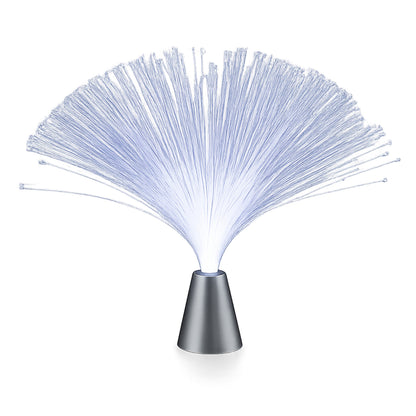 Pack of 6 Fiber Optic Centerpiece White