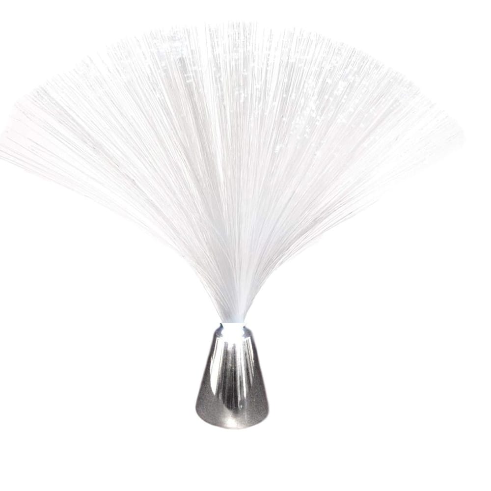 Pack of 6 Fiber Optic Centerpiece White