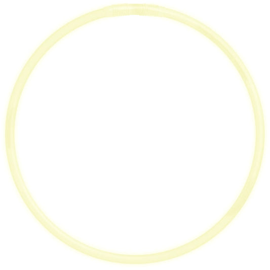 Glow Necklace Yellow Tube of 25