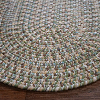 Seagrass Colonial Mills Hazel Tweed Oval Rugs. Indoor Outdoor Oval Braided Rugs Made in the USA