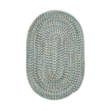 Seagrass Colonial Mills Hazel Tweed Oval Rugs. Indoor Outdoor Oval Braided Rugs Made in the USA
