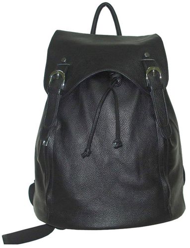 Amerileather Clementi Backpack - Black