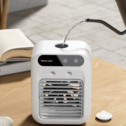 Portable Air Cooler Fan with Water Cooling – Evaporative Air Conditioner for Home, Office & Car