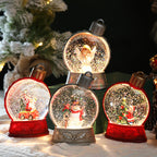 LED Christmas Holiday Decorations with Luminous Flat-Light Simulation and Flame-Effect Design for Home Scene Layout