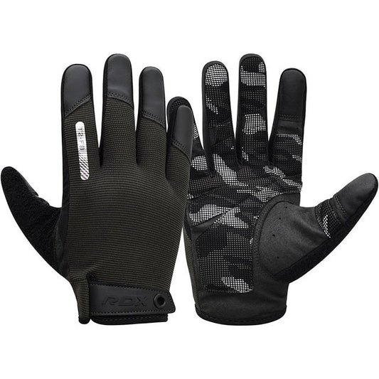 RDX GYM TRAINING GLOVES T2 FULL BLACK-XL