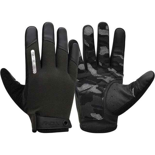 RDX GYM TRAINING GLOVES T2 FULL BLACK-L