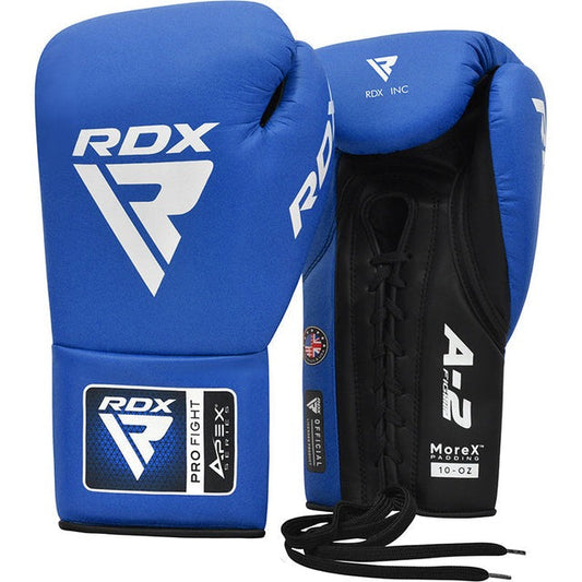 BOXING GLOVES PRO FIGHT APEX A2 BLUE-8OZ