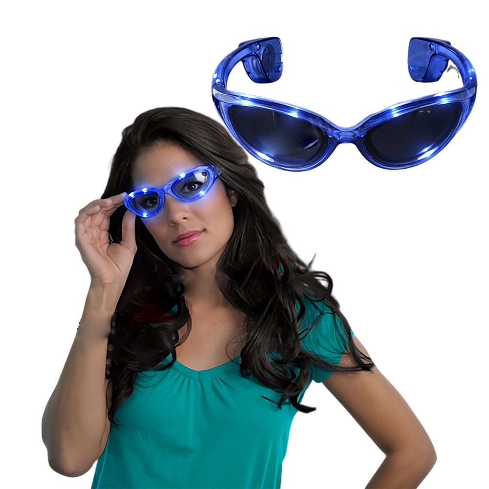 Blue LED Sunglasses