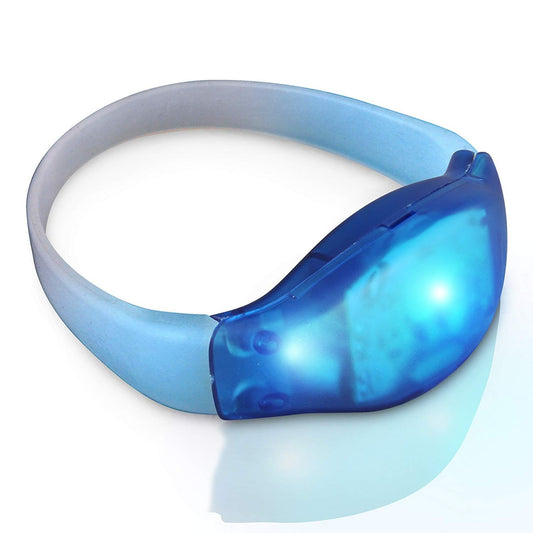 Sound Activated Blue LED Bracelet