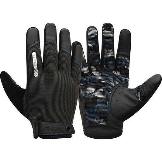RDX GYM TRAINING GLOVES T2 FULL BLUE-M