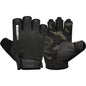 RDX GYM TRAINING GLOVES T2 HALF BROWN-XL