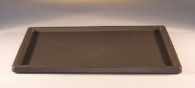 Humidity/Drip Bonsai Tray   16" x 12.25" x .75" OD  15" x 11" x .5" ID