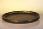 Ceramic Humidity/Drip Bonsai Tray - Black Round 11.25" x 1.0"